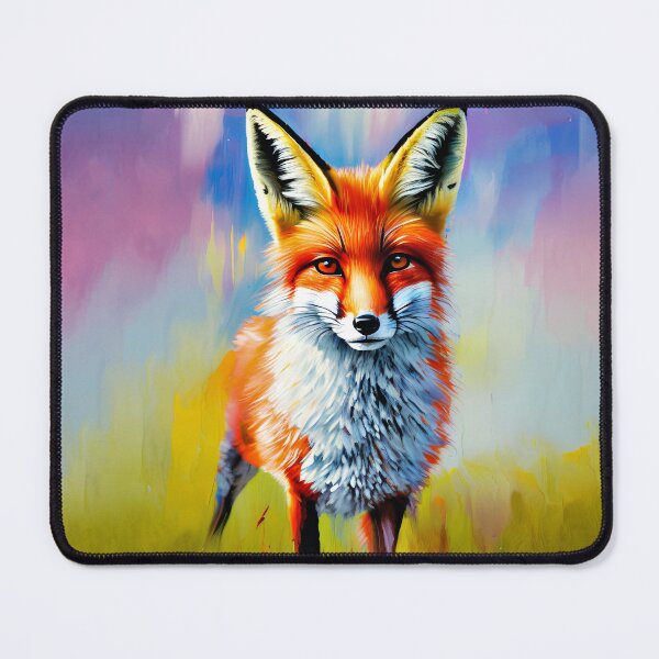 Item preview, Colorful Orange Fox Art designed and sold by Blok45.