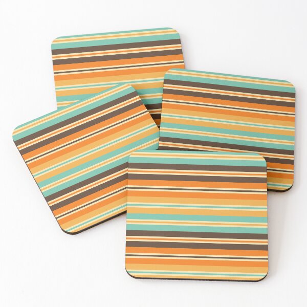 Item preview, Colorful horizontal retro stripes designed and sold by BattaAnastasia.