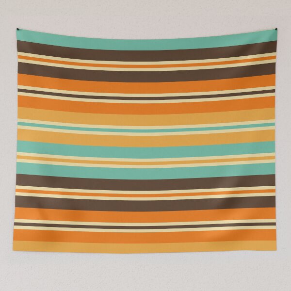 Item preview, Colorful horizontal retro stripes designed and sold by BattaAnastasia.