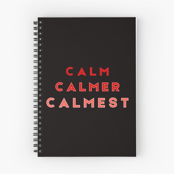 Item preview, Calm Calmer Calmest  Red designed and sold by Tony Cisse.
