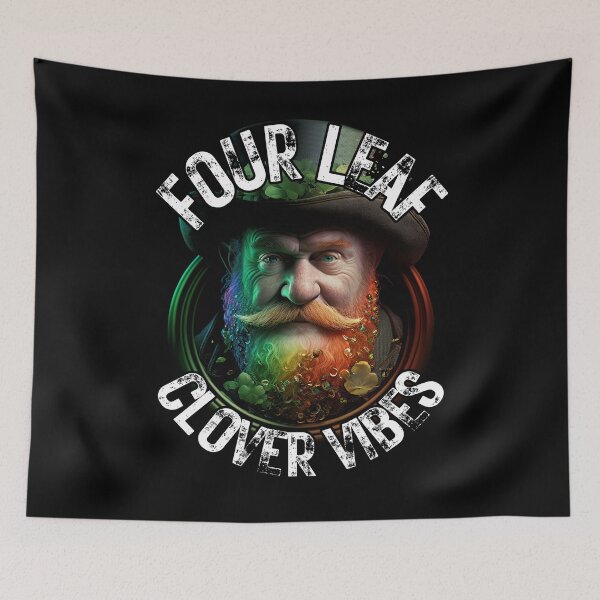 Item preview, Four Leaf Clover Vibes designed and sold by MoonsmileProd.