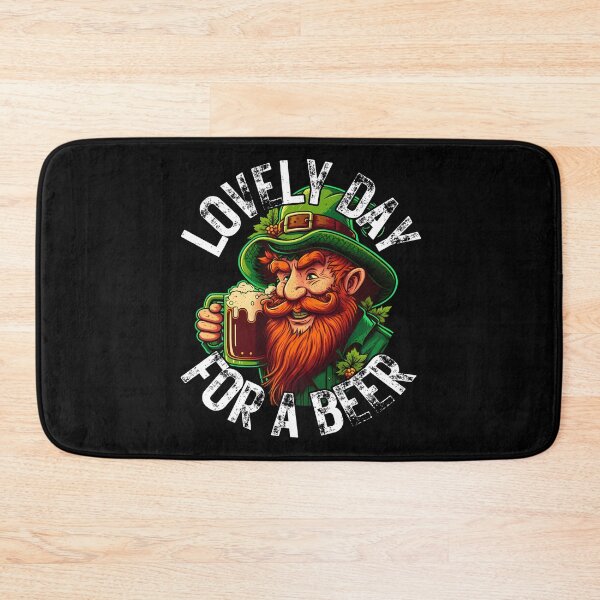 Item preview, Lovely Day For A Beer - St Patricks Day designed and sold by MoonsmileProd.
