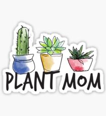 Plant Mom Sticker