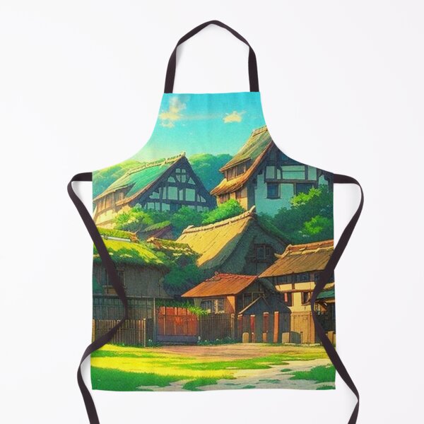 Item preview, anime aesthetic medieval village designed and sold by hedoniism-shop.