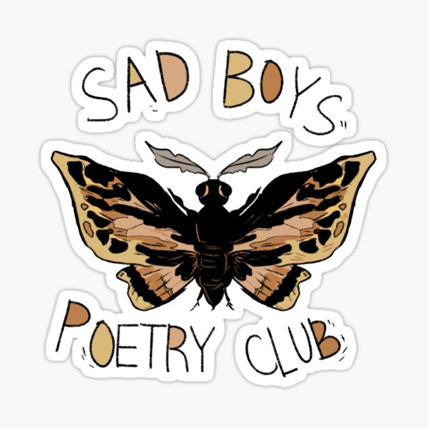 poetry club Sticker