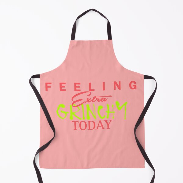 Item preview, Feeling Extra Grinchy Today - Typographic Style red 3 designed and sold by Dude 4U.