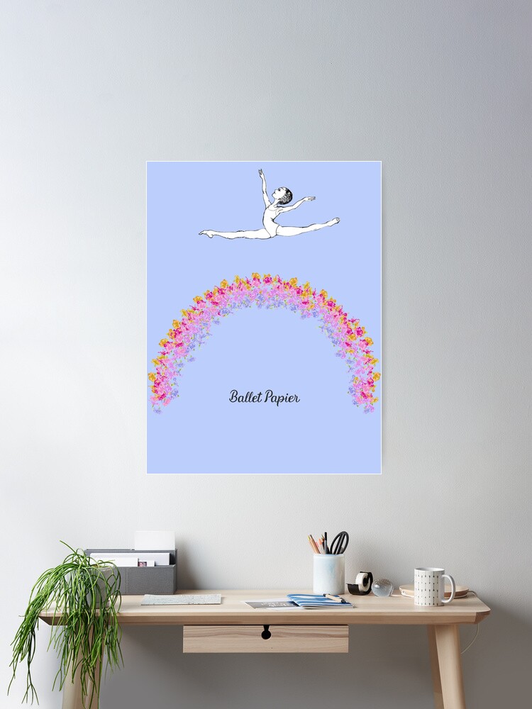 Thumbnail 1 of 3, Poster, Dancing over The Rainbow designed and sold by BereniceLaPlaca.