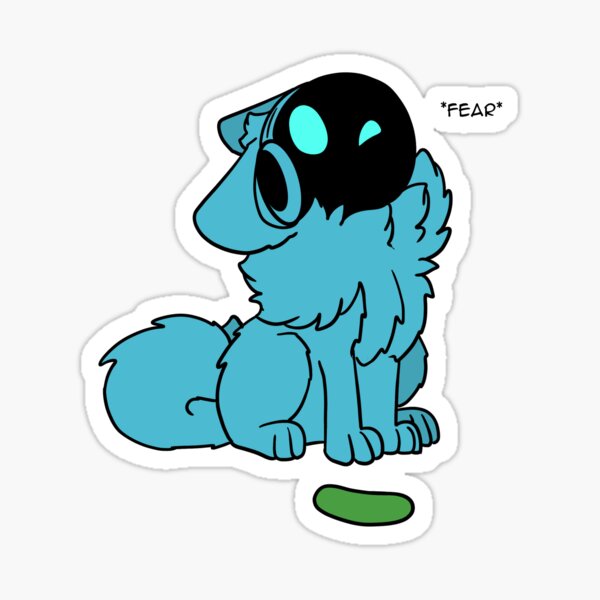 A Happy Protogen profile Sticker for Sale by Hart07