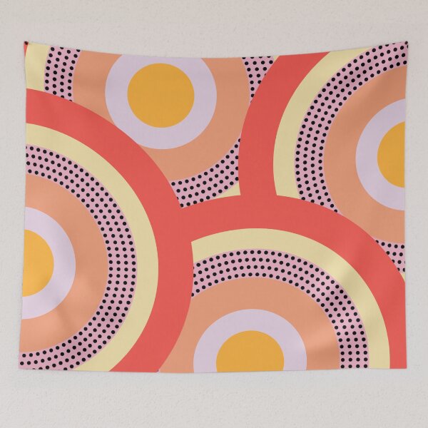 Item preview, Colorful circles and polka dots designed and sold by BattaAnastasia.