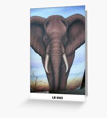 Embass Art from Bali LK003 Greeting Card