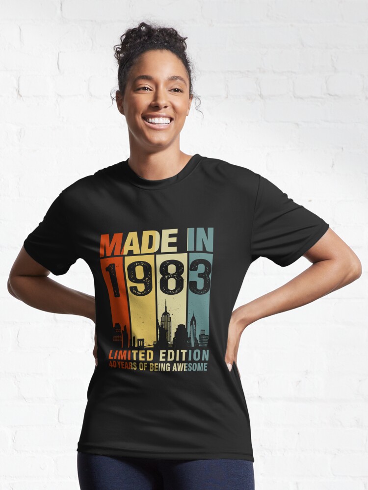 Vintage Made In 1983 Limited Edition 40 Years Of Being Awesome