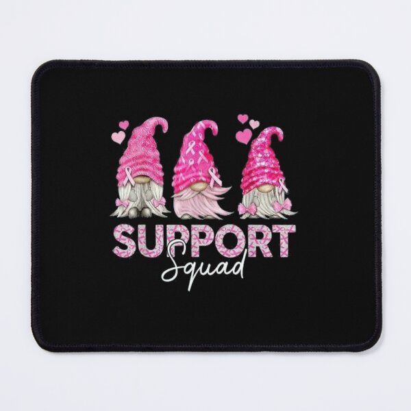 Item preview, Funny Gnomies Support Squad Breast Cancer Awareness Month T-Shirt designed and sold by aramida.