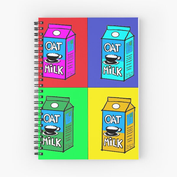 Item preview, vegan oat milk pop art by LowEndGraphics designed and sold by LowEndGraphics.