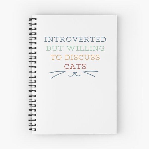 Item preview, Introverted But Willing To Discuss Cats designed and sold by Benchamart.
