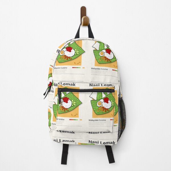 Item preview, Cartoon Nasi Lemak || Malaysian Food || Minimalist designed and sold by cookingwithten.