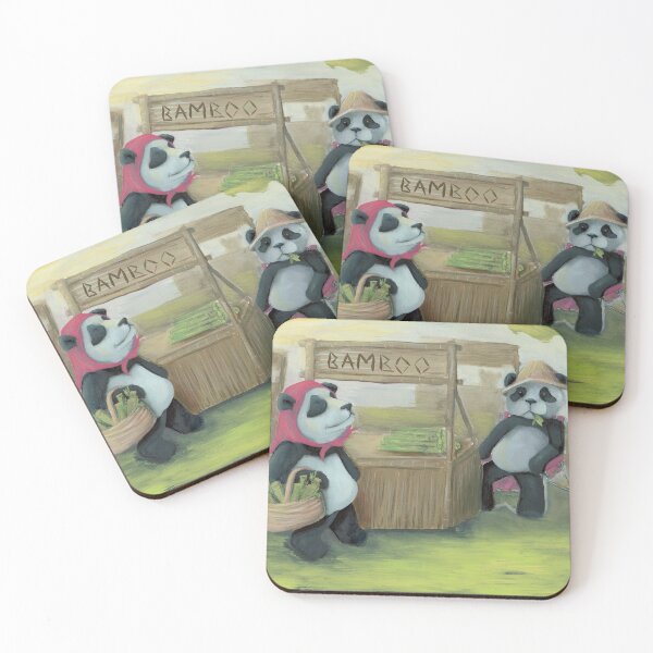 Item preview, Wanda and Hershel, Panda Friends Painting designed and sold by Abigail Emmert.