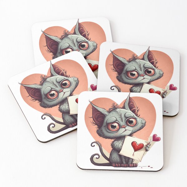 Item preview, cat valentines day ideas designed and sold by AOUISM.
