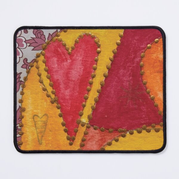 Item preview, Hearts - watercolor mixed media designed and sold by piesdesignart.