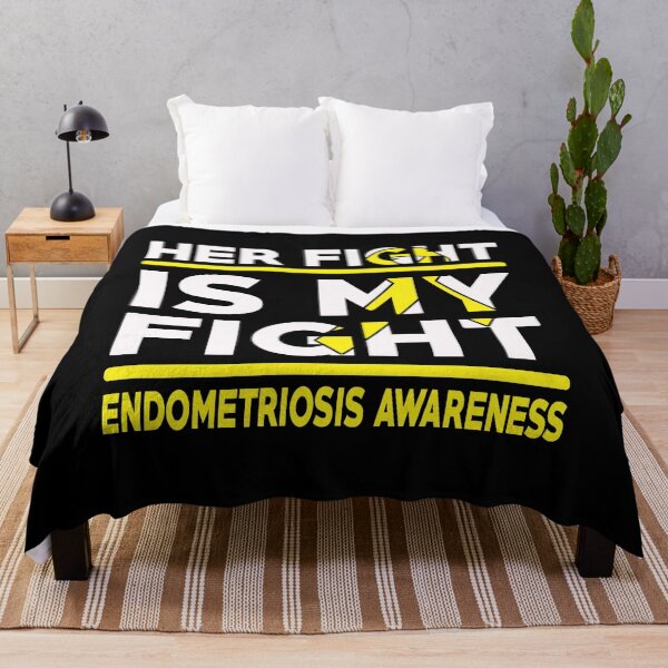 Item preview, Her Fight Is My Fight Endometriosis Awareness designed and sold by Adolfo114.
