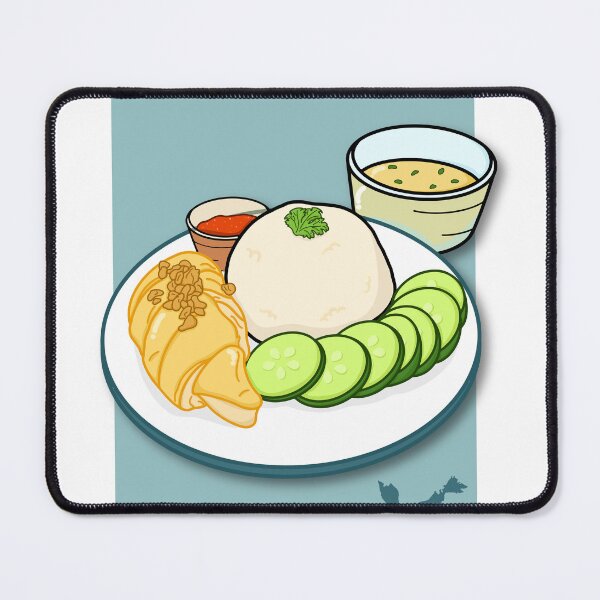Item preview, Cartoon Chicken Rice || Malaysian Food || Minimalist designed and sold by cookingwithten.