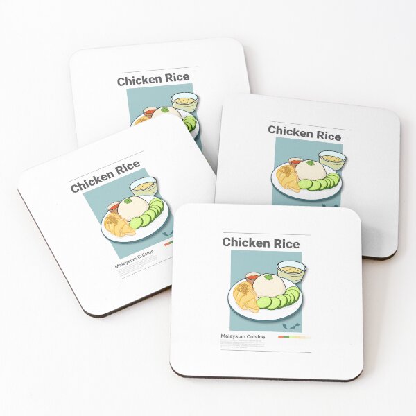 Item preview, Cartoon Chicken Rice || Malaysian Food || Minimalist  designed and sold by cookingwithten.
