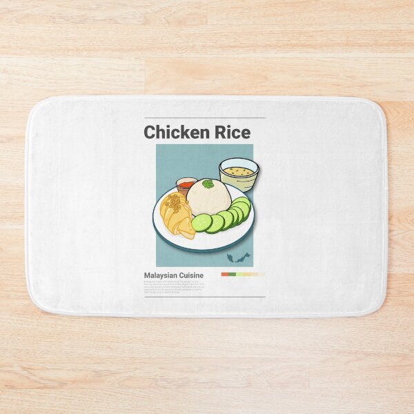 Item preview, Cartoon Chicken Rice || Malaysian Food || Minimalist  designed and sold by cookingwithten.