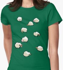 sheep Women's Fitted T-Shirt