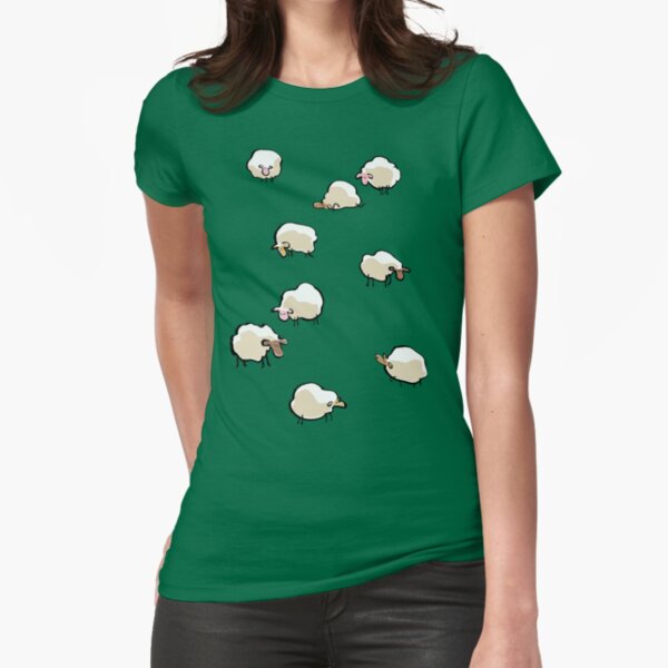 sheep Fitted T-Shirt