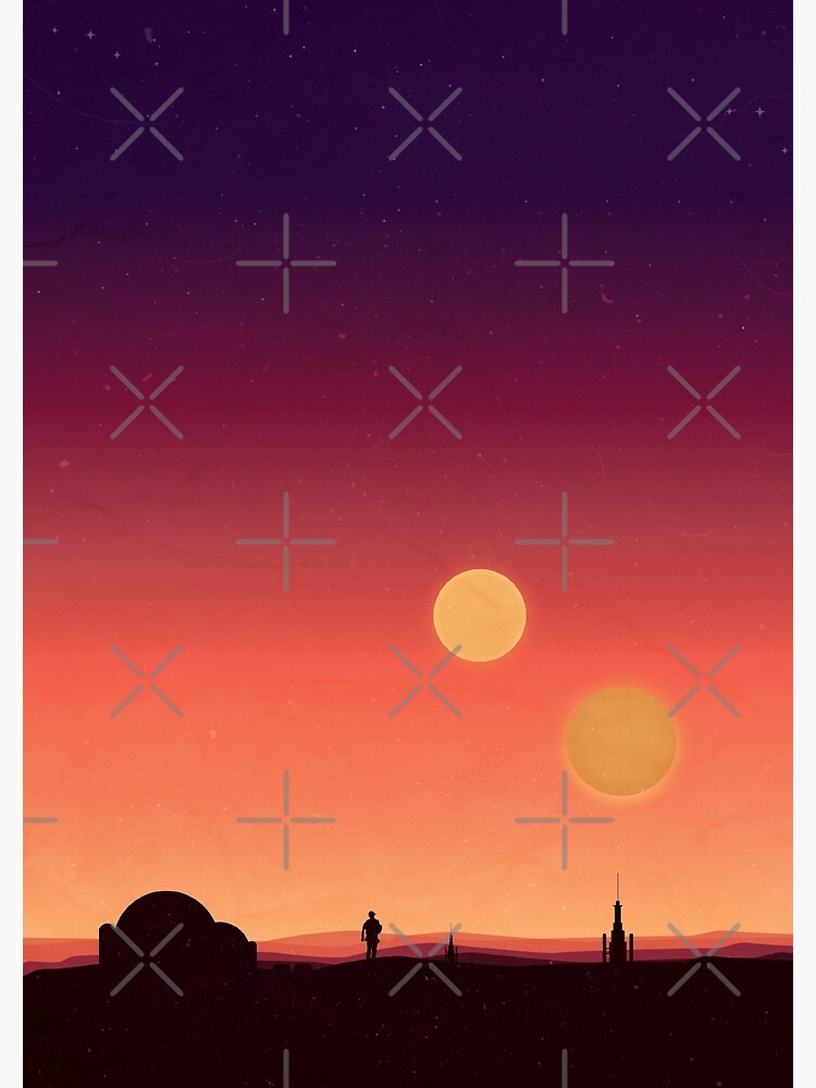 Thumbnail 3 of 3, Canvas Print, Tatooine designed and sold by donpringus.