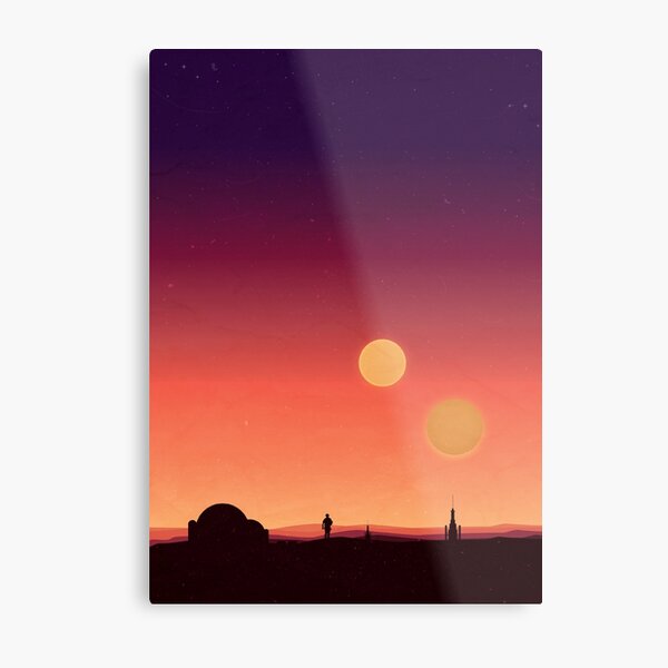 Tatooine Metal Print
