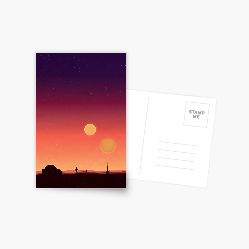 Vista previa del artículo con la obra «Postal», diseñado y vendido por donpringus.