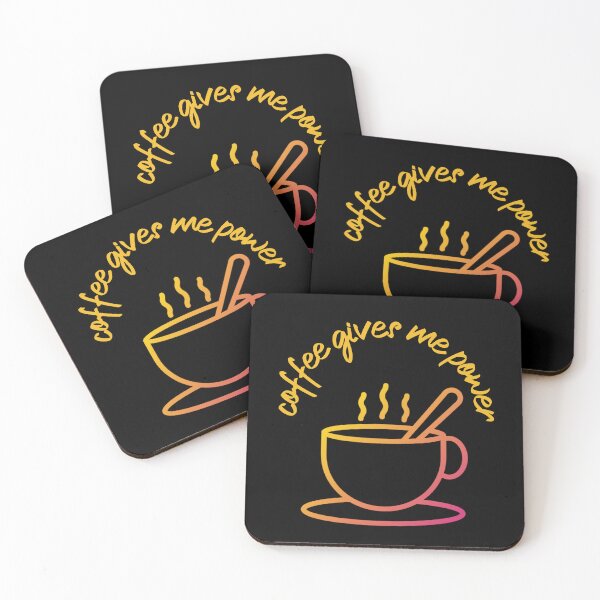 Item preview, coffee gives me power designed and sold by AME ⭐⭐⭐⭐⭐.