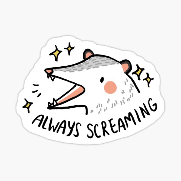 Item preview, Always Screaming designed and sold by Ash-Elizabeth.