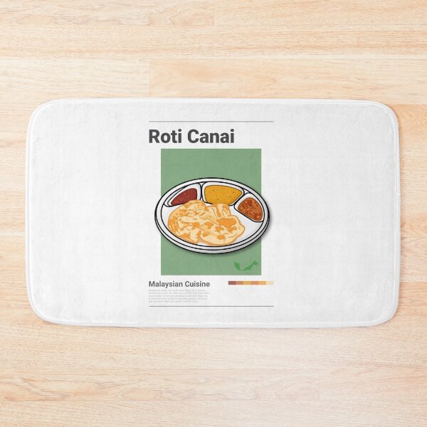 Item preview, Cartoon Roti Canai || Malaysian Food || Minimalist  designed and sold by cookingwithten.