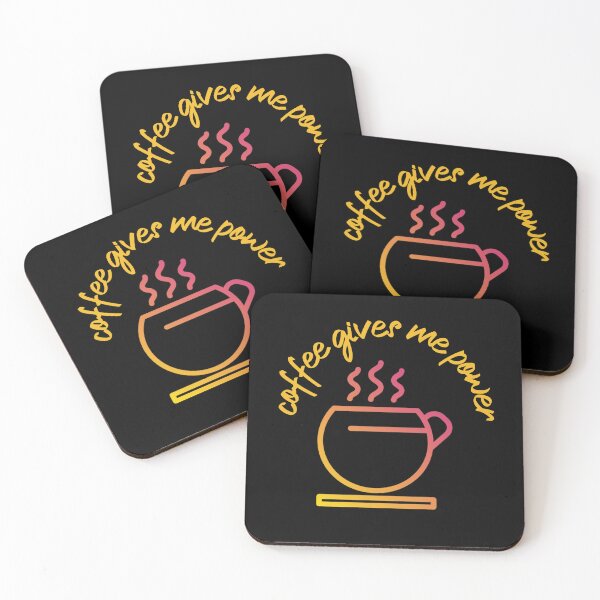 Item preview, coffee gives me power designed and sold by AME ⭐⭐⭐⭐⭐.