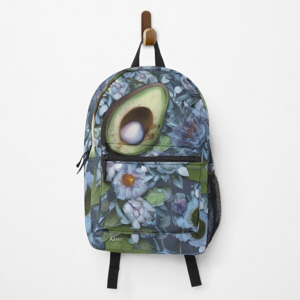 Item preview, Avocado With Flowers Botanical Illustration designed and sold by LisaTumi.art.