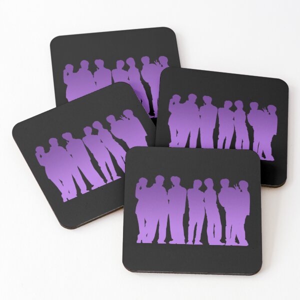 Item preview, BTS Silhouette Purple  designed and sold by sarascoprox.
