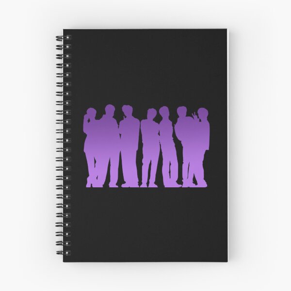 Item preview, BTS Silhouette Purple  designed and sold by sarascoprox.