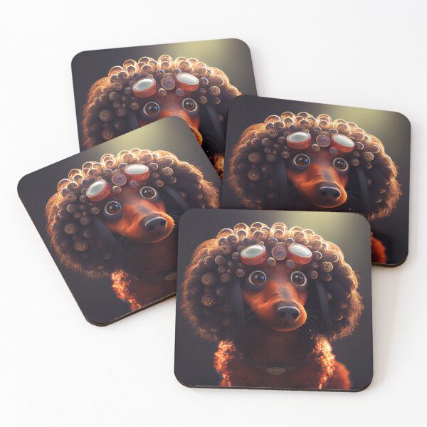 Item preview, Afro Dachshund Cute Dog  designed and sold by Artistic Pandas.