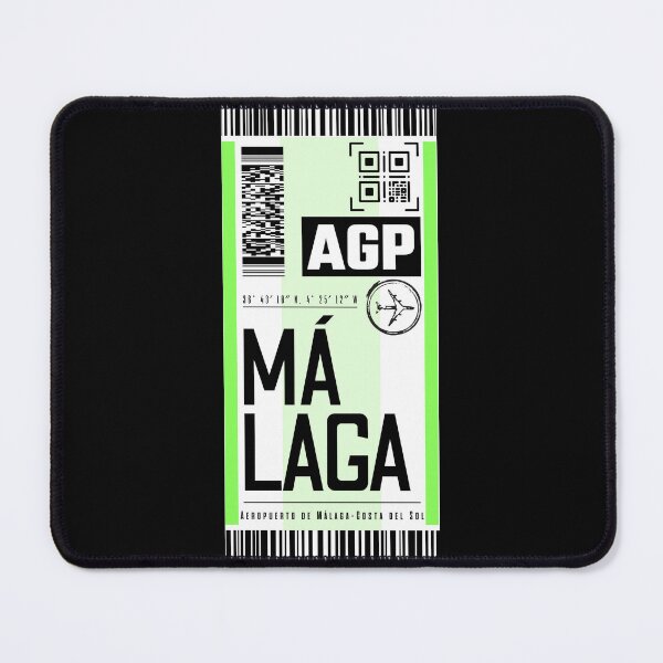 Item preview, MALAGA AGP COSTA DEL SOL classic luggage tag stickers designed and sold by LeddsoDello.