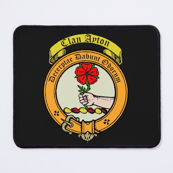 Item preview, Ayton Clan Surname crest designed and sold by BagTown Clans.