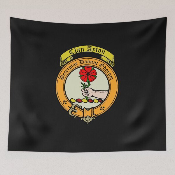 Item preview, Ayton Clan Surname crest designed and sold by BagTown Clans.