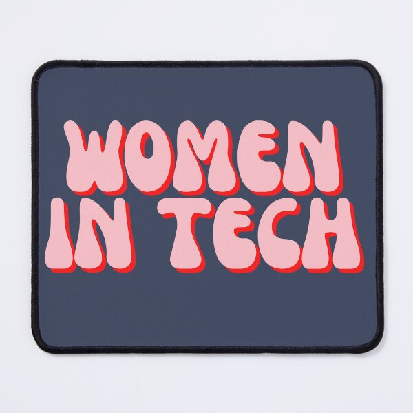 Item preview, Women in Tech Pink Retro designed and sold by polishalpaca.