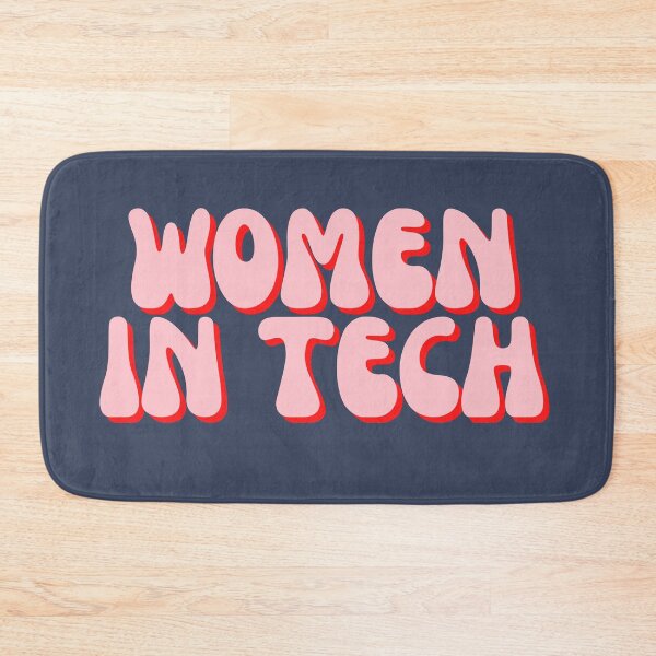 Item preview, Women in Tech Pink Retro designed and sold by polishalpaca.