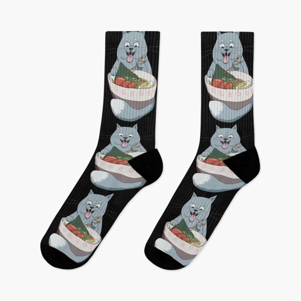 Item preview, Funny Cat Ramen Kawaii Anime Cat Lover Japanese Noodles designed and sold by r-silver.