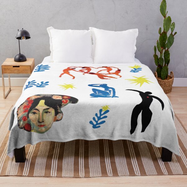 Item preview, Matisse Art Collage Pattern designed and sold by BarcelonaLights.