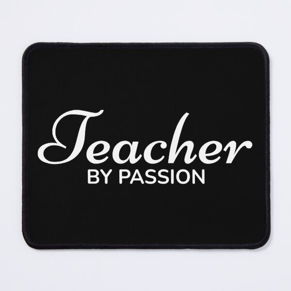 Item preview, Teacher by Passion - White designed and sold by TrulyRested.