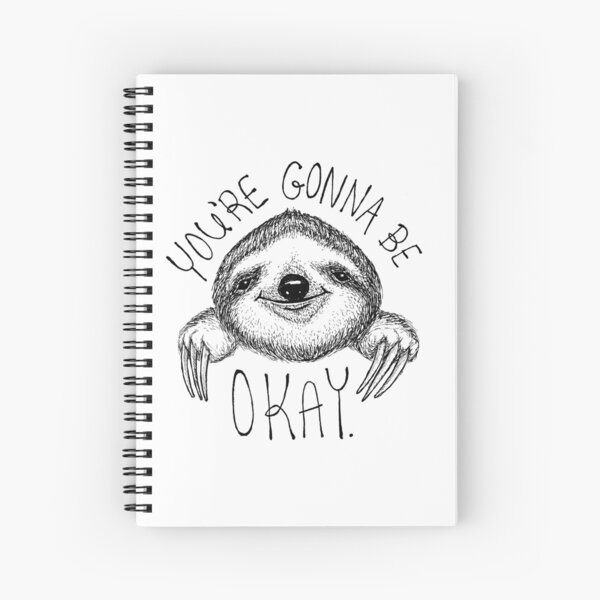 Slothspiration Spiral Notebook