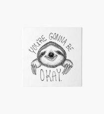 Slothspiration Galeriedruck
