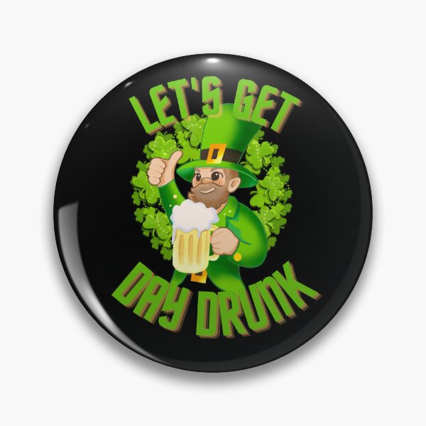 Item preview, Let's get day drunk beer st. patrick day shameock wreath  designed and sold by StairheadStore.
